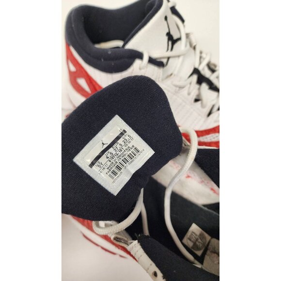 Nike Air Jordan 11 Retro Low White/Gym Red/Black Mens Size 5Y - Picture 8 of 8